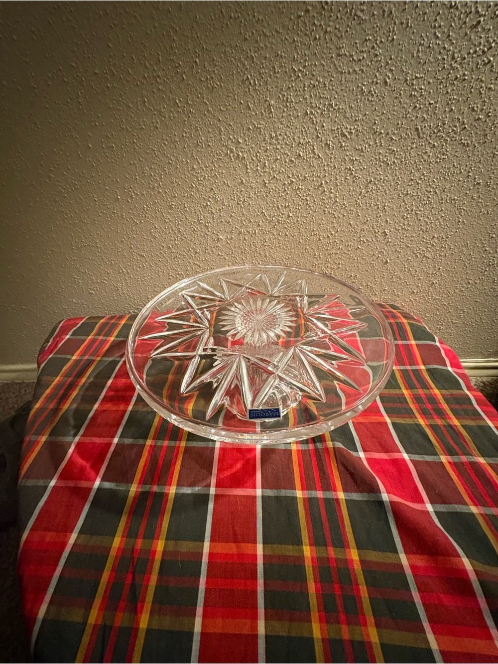 Vintage Waterford Marquis Cake Stand
